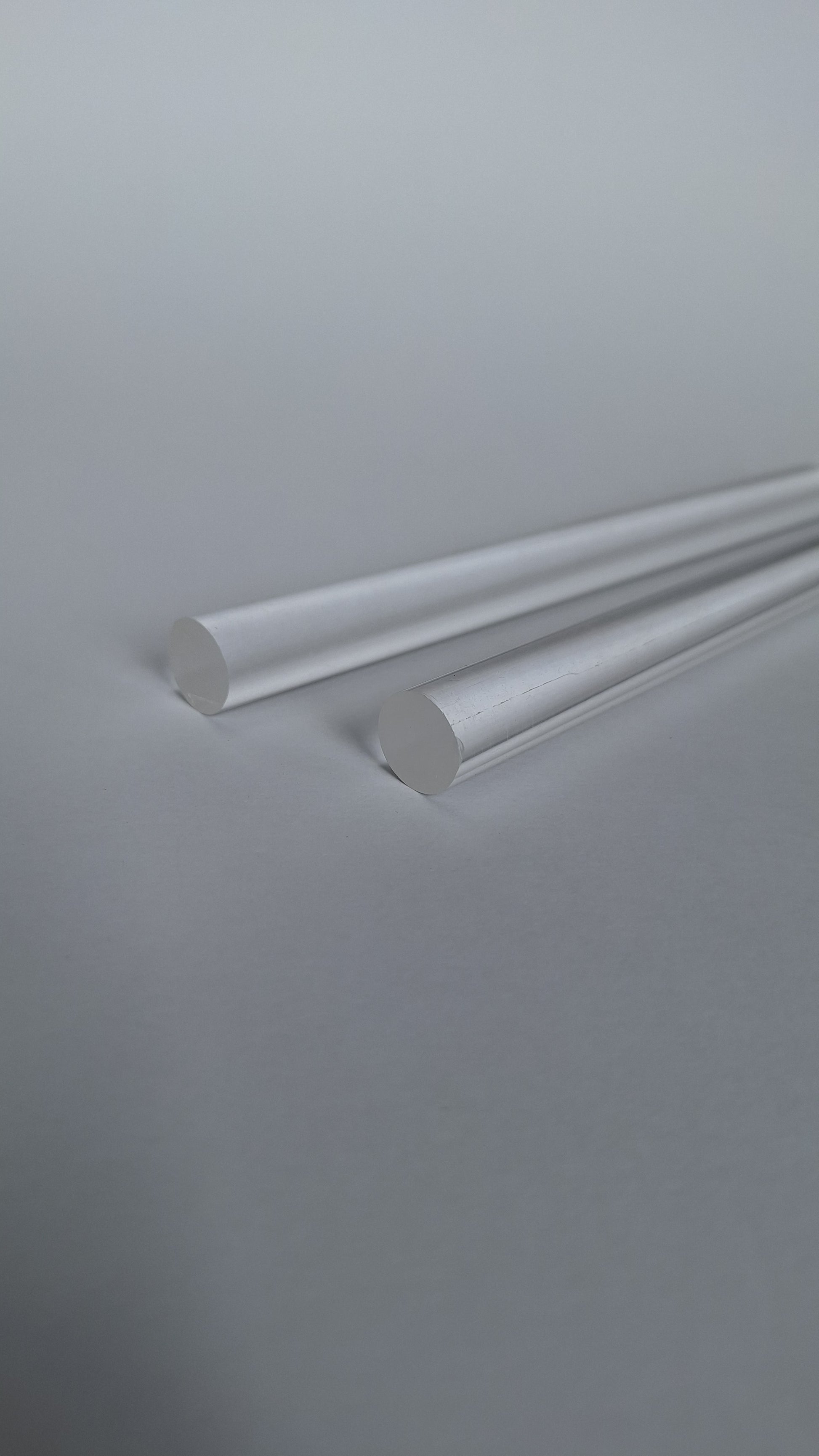 Acrylglas XT Rohr – Klar, Durchsichtig, 495 Mm Lang – Durchmesser Frei Wählbar